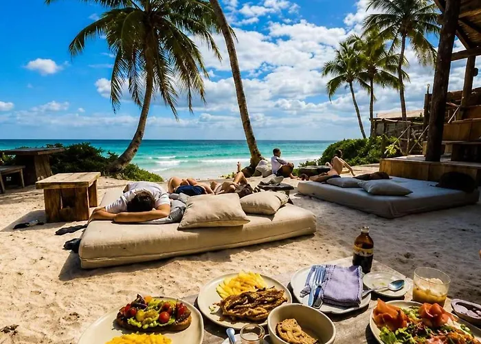 Luxury Steps From Rooftop Ocean Views Private Jacuzzi Cenotes & Ruins *