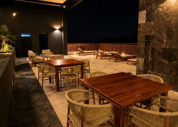 Luxury Steps From Rooftop Ocean Views Private Jacuzzi Cenotes & Ruins