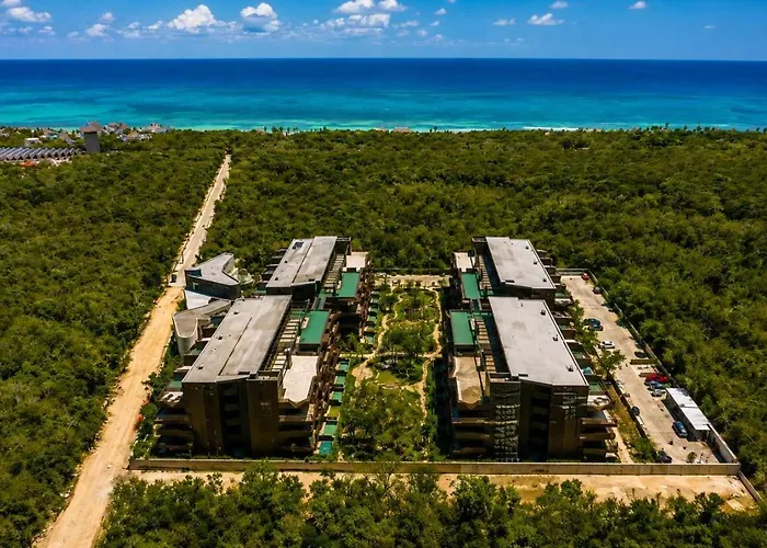Luxury Steps From Rooftop Ocean Views Private Jacuzzi Cenotes & Ruins